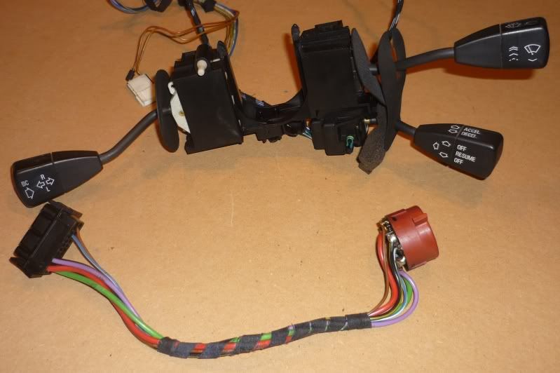 E36 Steering column switches, ignition switch